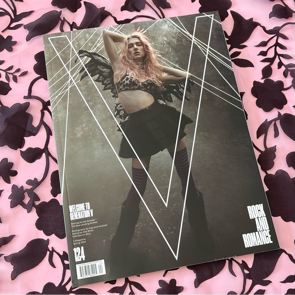 V Magazine No. 124 ~ Rock and Romance ~ Hunter Schafer, Euphoria